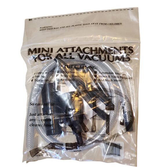 Mini Attachments For All Vacuums Clean Computers Printer Sewing Machine Keyboard - Picture 2 of 5